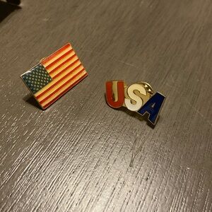 American USA Pin Set